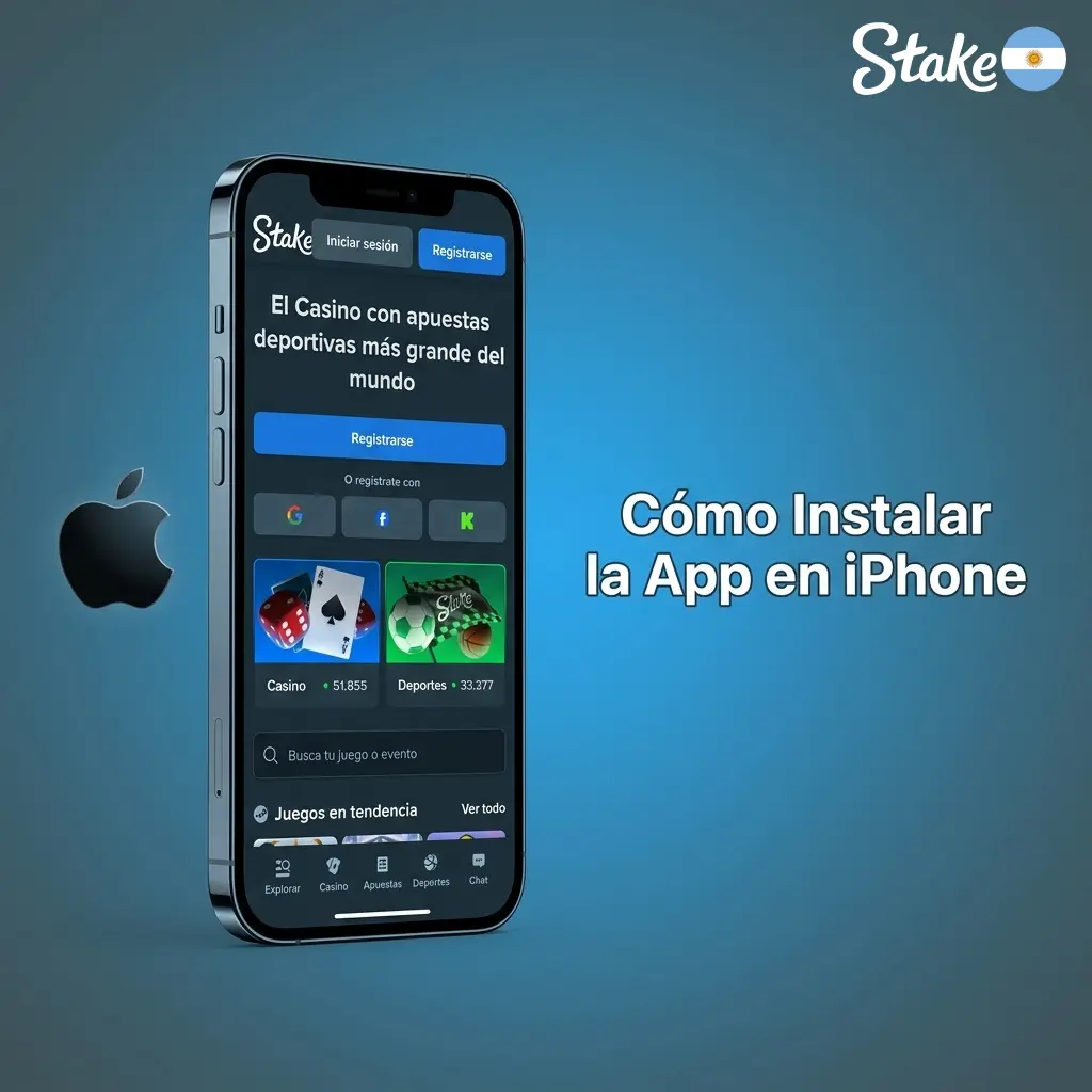 Guía para instalar Stake como PWA en iPhone usando Safari y agregar el ícono a la pantalla de inicio