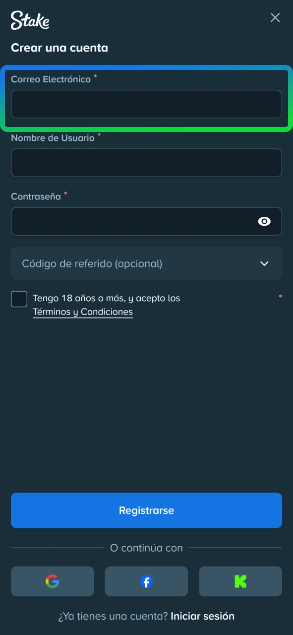 Únete a Stake para apostar en tenis.